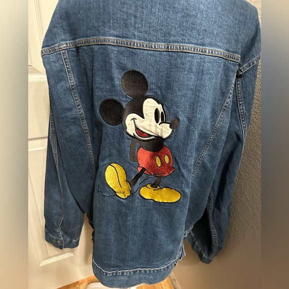 Mickey Mouse Denim Jacket for Adults – Walt Disney World - Picture 4 of 14